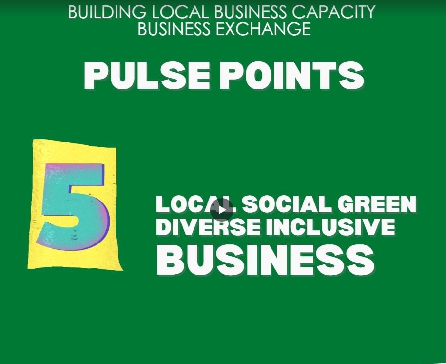 Building Local Business Capacity pulse point link